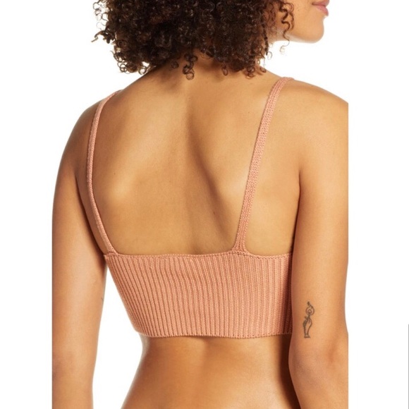 FREE PEOPLE Crocheted You Wanna Brami Bralette XS - Picture 5 of 13